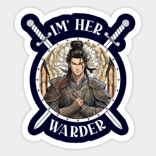 im her warder - eas sedai Sticker